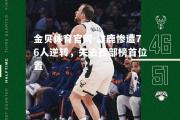 金贝体育官网-雄鹿惨遭76人逆转，失去西部榜首位置