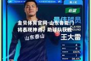 金贝体育官网-山东鲁能门将表现神勇，助球队获胜